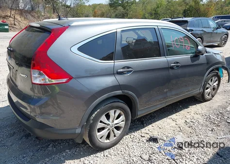 2013 Honda Cr-V Ex-L z USA, uszkodzony, nr VIN 2HKRM4H77DH619160